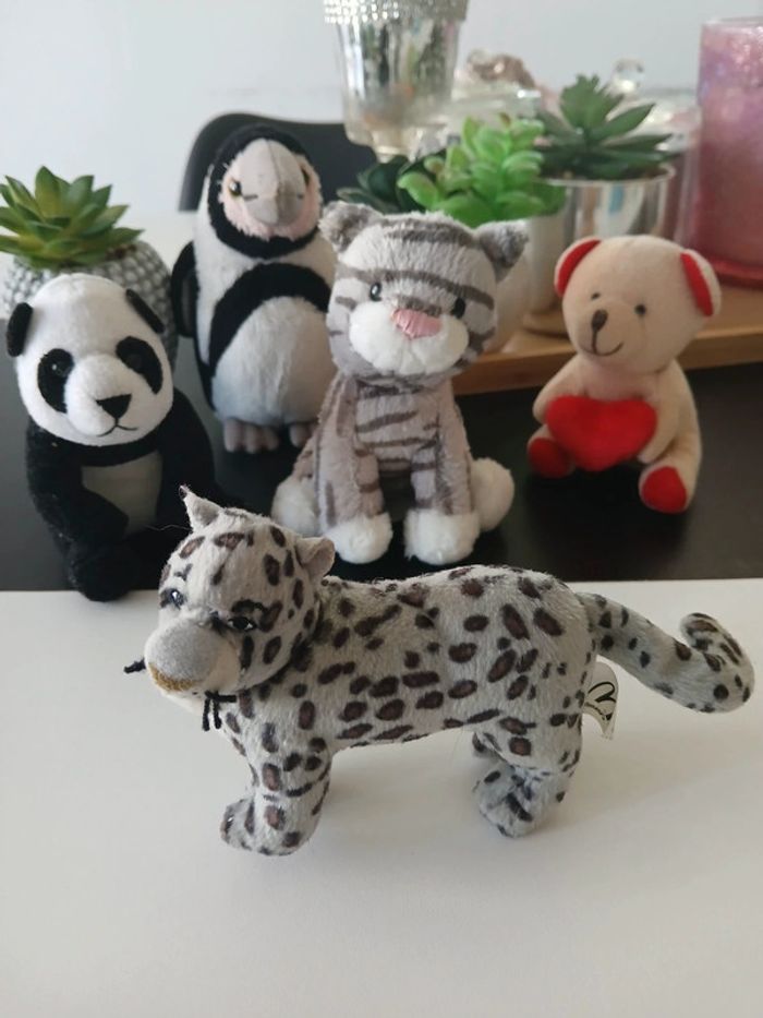 Lot péluches animaux 🌿🎁