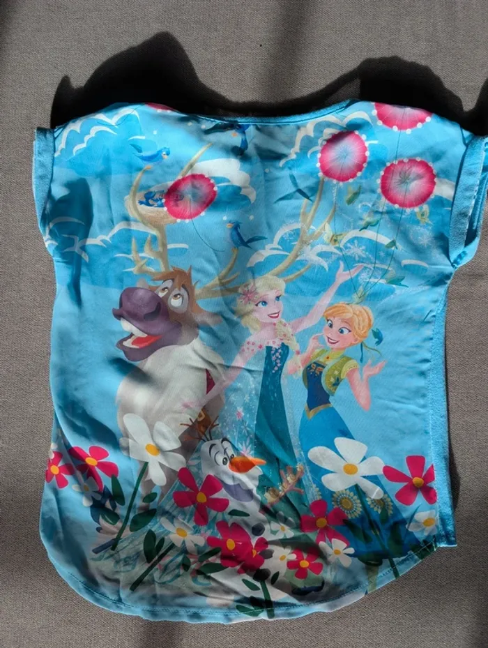 T-shirt Elsa Reines des Neiges - photo numéro 3