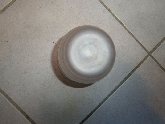 Vase opaque à traits rouge - photo numéro 5