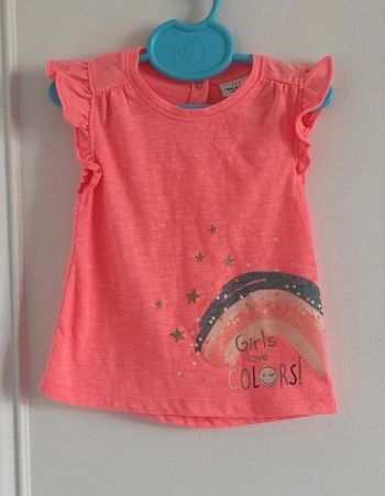 T-shirt fille 6 mois