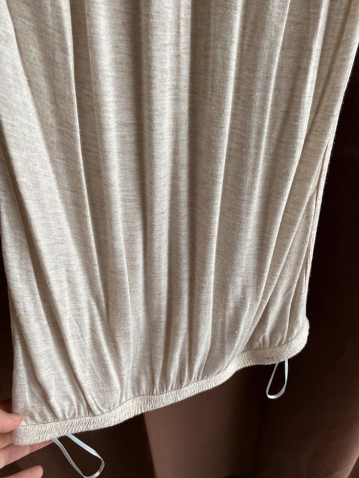 Superbe belle longue robe beige/vanille Le temps des cerises neuve avec étiquette taille S - photo numéro 9