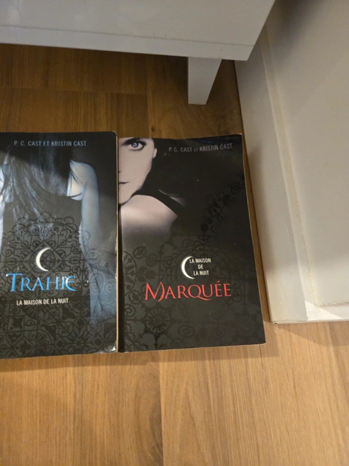Lot de 3 livres la maison de la nuit marquée trahie choisie - photo numéro 4