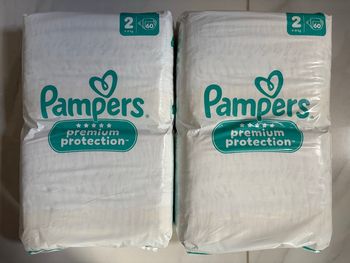 Couches Pampers premium protection taille 2