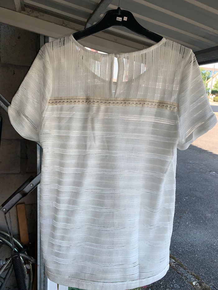 T-shirt effet transparent - photo numéro 3