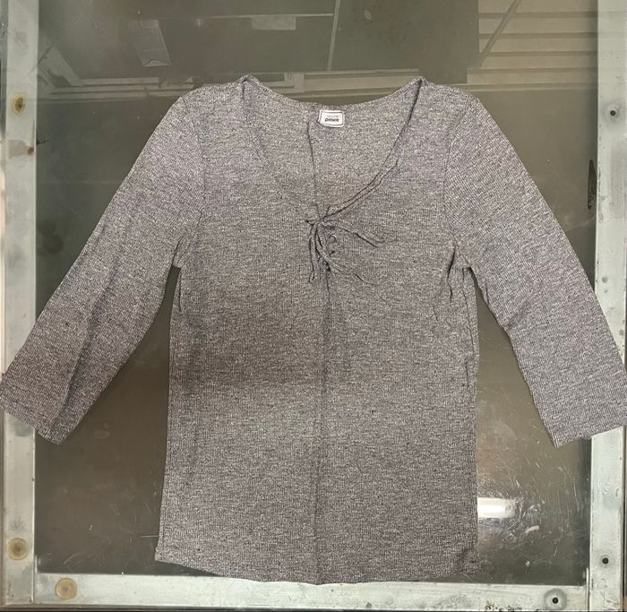 T-shirt gris - photo numéro 3