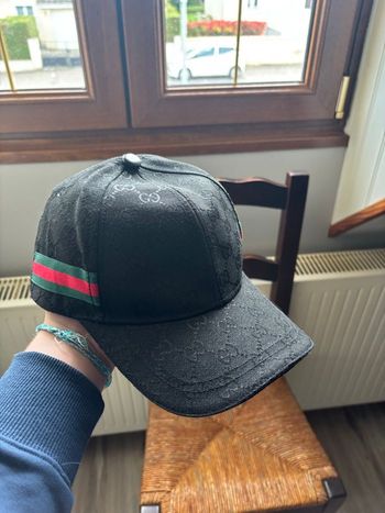 Casquette Gucci noire 
