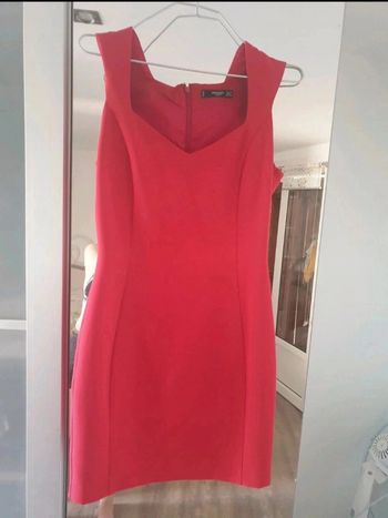 Robe rouge mango.XS