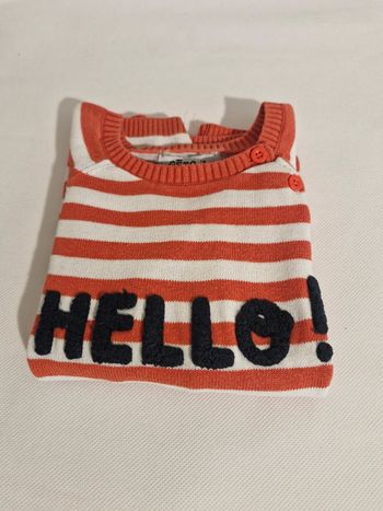 Pull rayé hello ! 3 ans Gémo