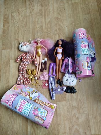 Lot barbie pyjama avec accessoires