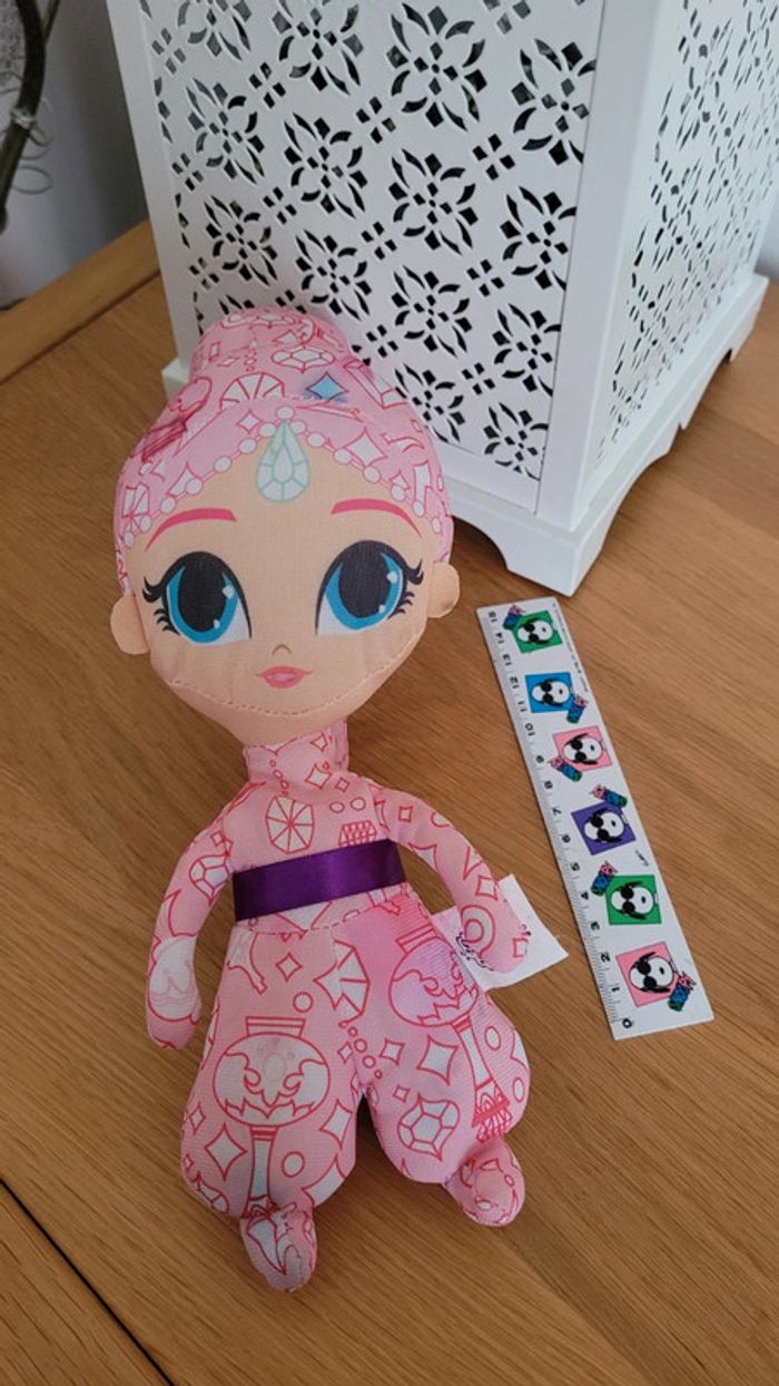 Poupée doudou Shimmer and Shine à colorier - photo numéro 2