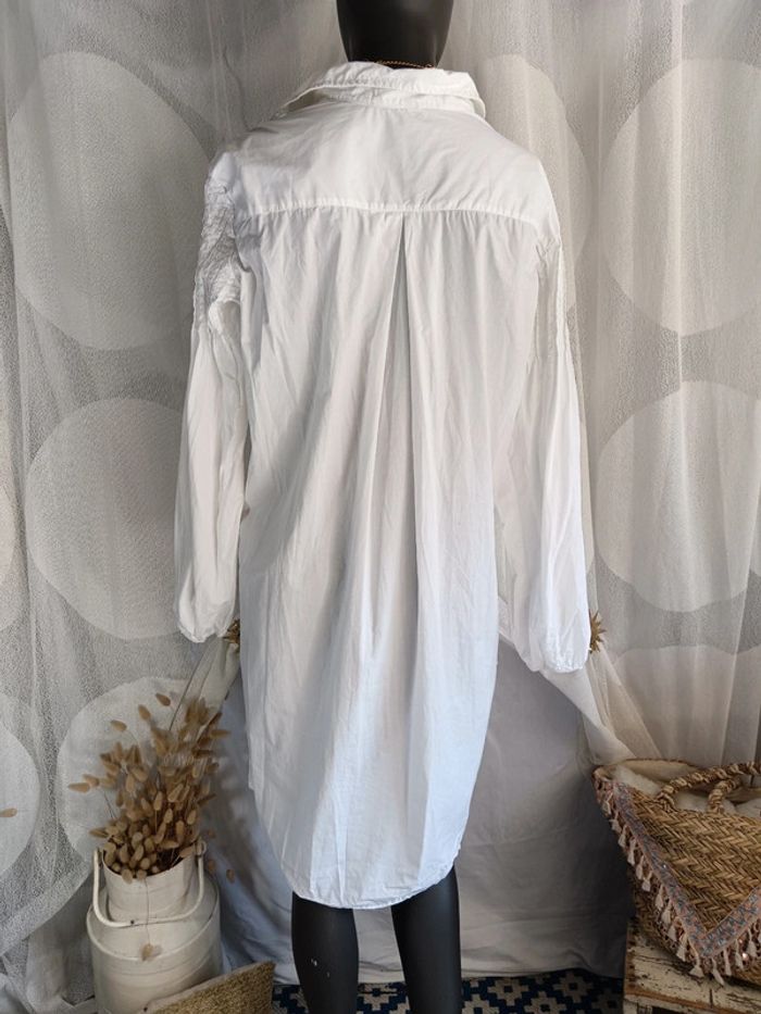 Gérard Darel | Robe blanche bohème chic | t. L - photo numéro 7