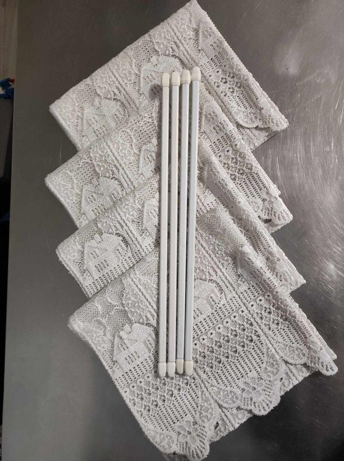 Paire de rideaux dentelle paysage - photo numéro 6