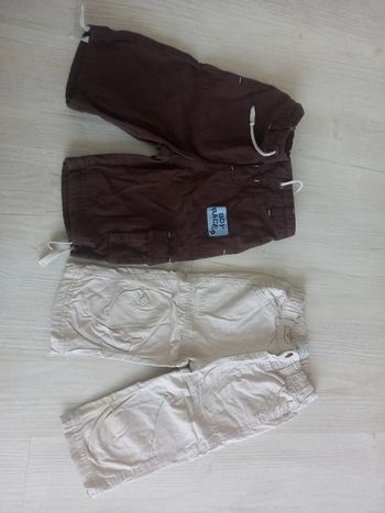 Lot de 2 pantalons garçon 12 mois