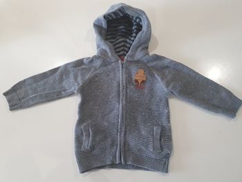 Veste à capuche zippé