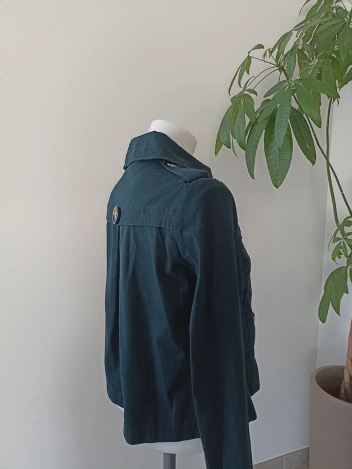 Trench court Mystic noir taille 38 - photo numéro 4