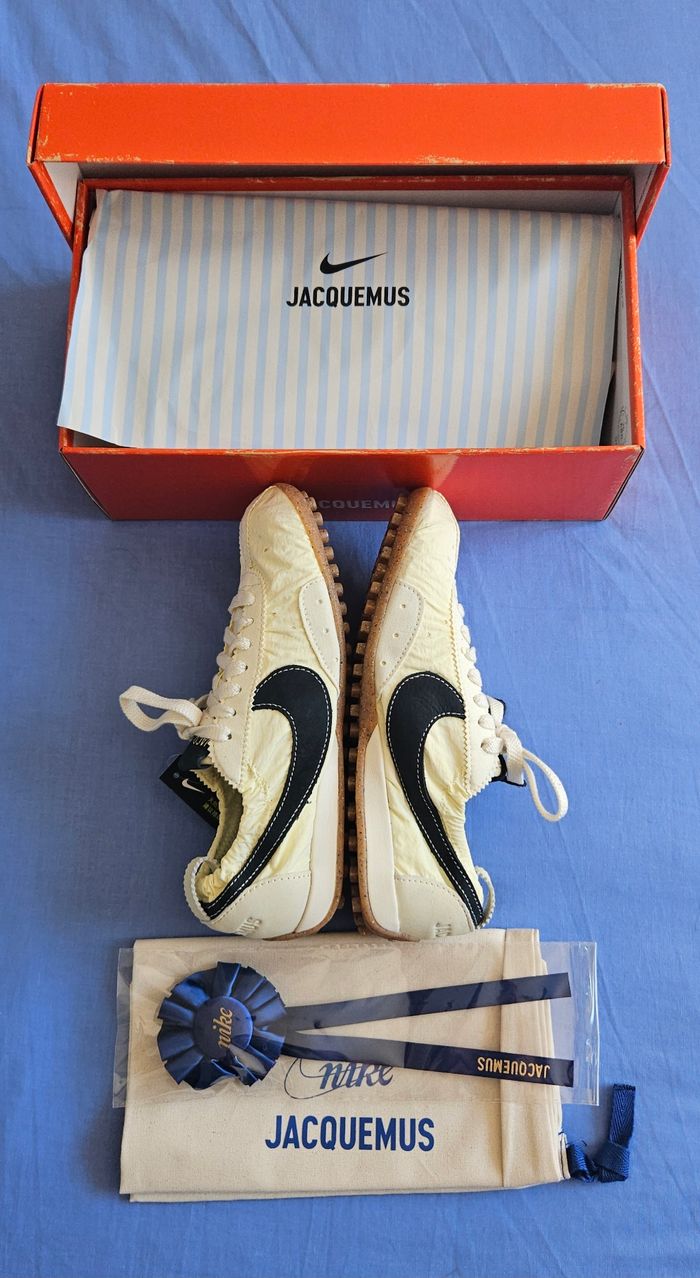Sneakers Nike W Jacquemus Moon - collaboration Jacquemus + Nike - taille 38 alabaster beige - photo numéro 3