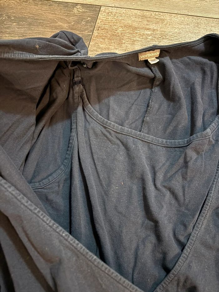 T-shirt manches longues Pull noir allaitement 42/44 - photo numéro 2