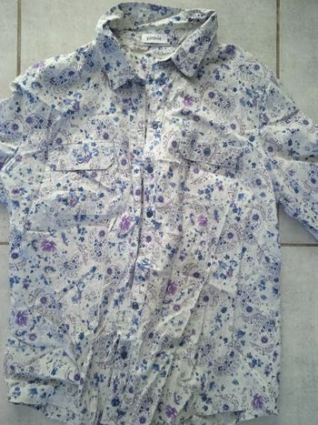 Chemisier fleuri