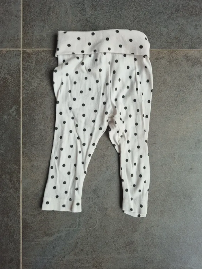 Lot 4 leggings 6 mois fille - photo numéro 8