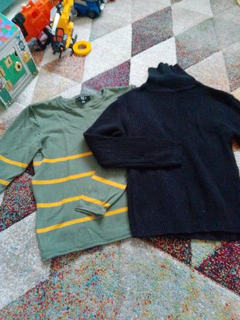 Lot de pull garçon 6 ans