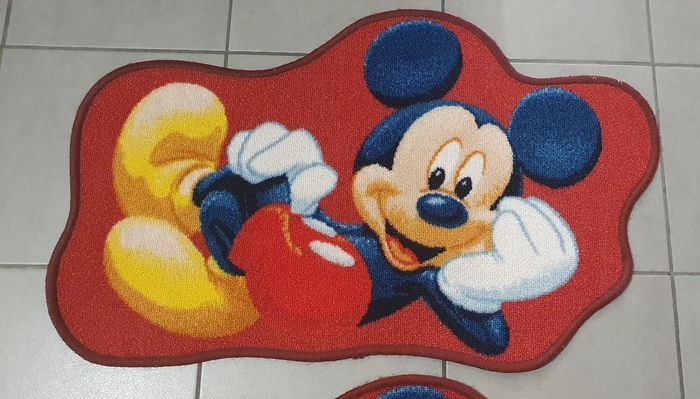 2 tapis Mickey 50x80 - photo numéro 4