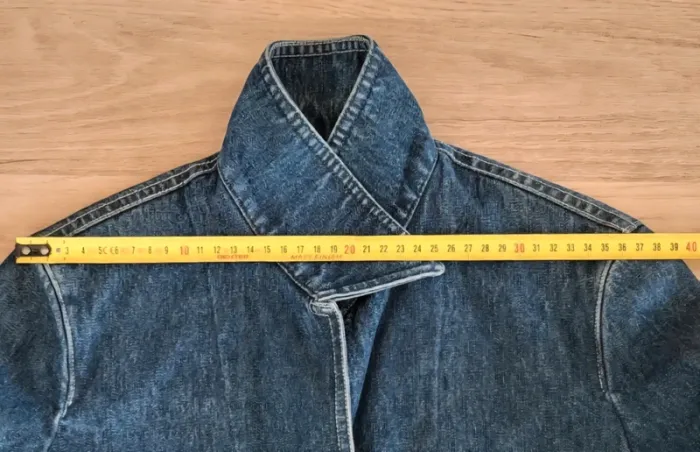 Veste en jean bleue foncée A.Ventilo Taille 36 - photo numéro 11