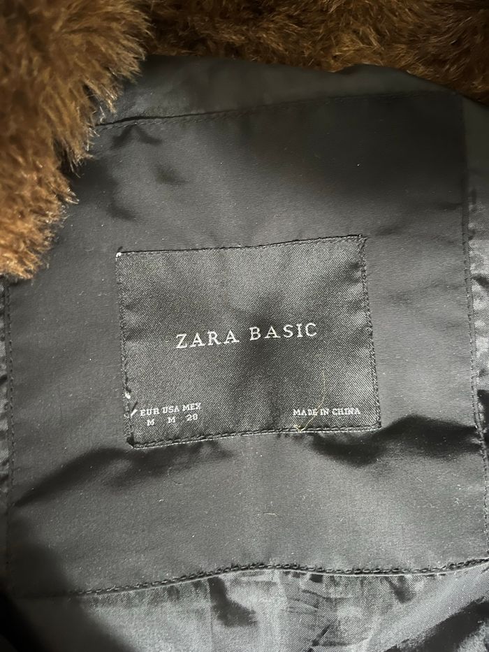 Manteau Zara hiver chaud excellent état taille M - photo numéro 6