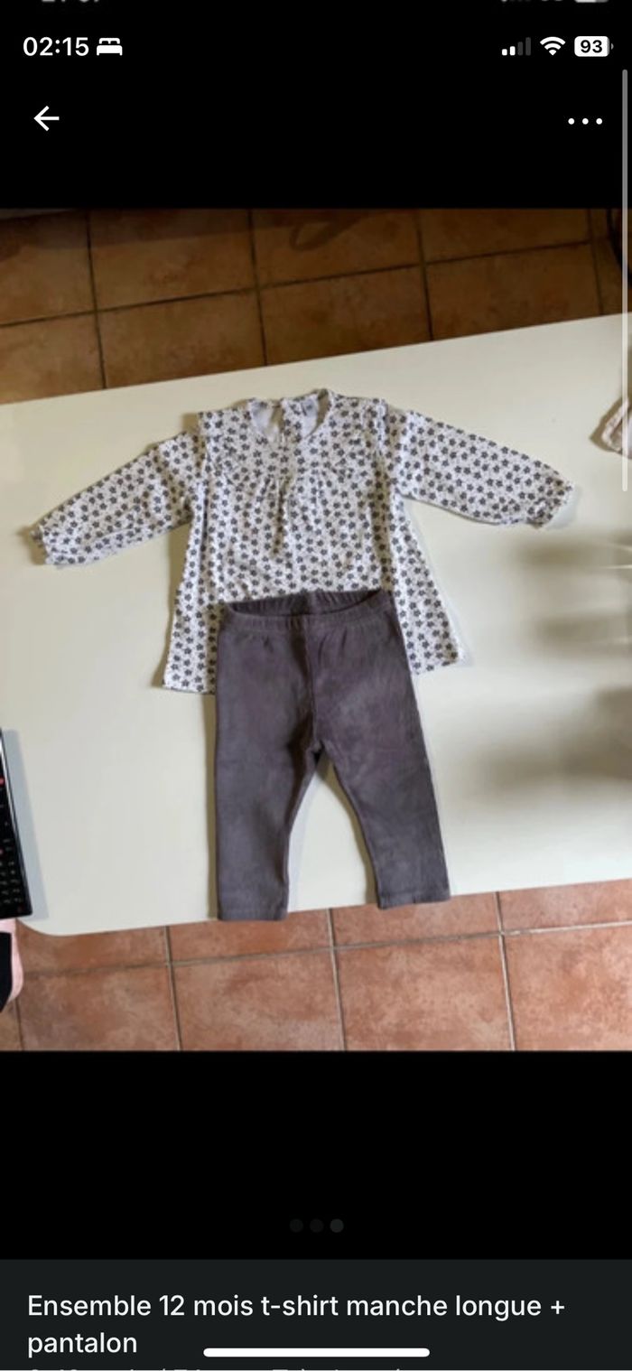 Ensemble bébé 12 mois - photo numéro 3