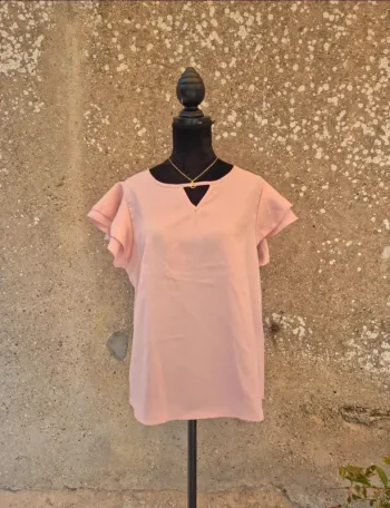 Top rose pâle Shein T.40