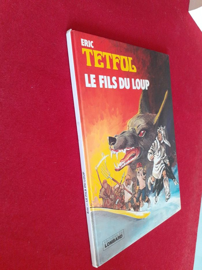 Bd " Le fils du loup " Éric Tetful " éditions Lombard - photo numéro 4