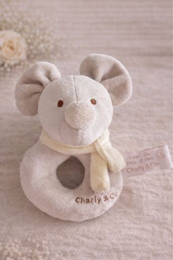 Hochet doudou Charly & Cie — très bon état