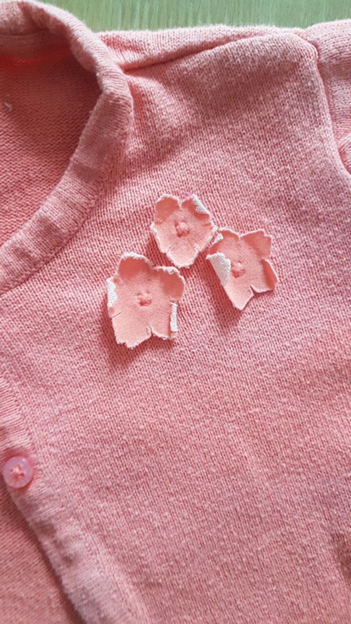 Gilet court manches longues 3 ans - photo numéro 2