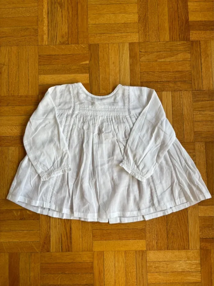 Blouse légère Boutchou 9 mois comme neuve