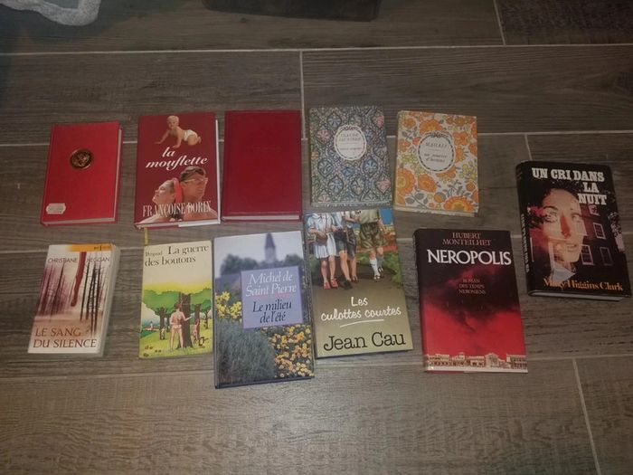 Lot de 11 livres romans