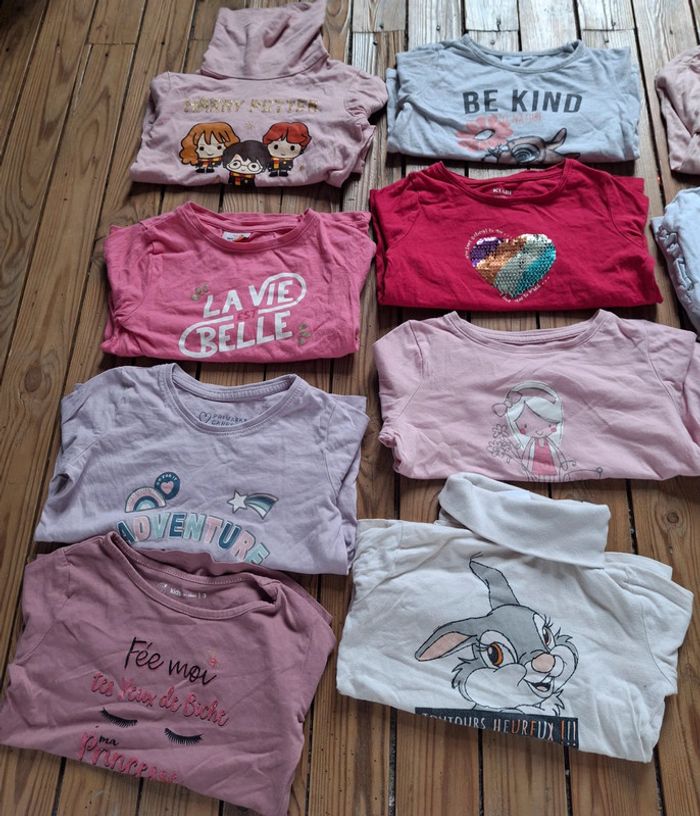 Lot de 16 tshirt manche longue taille 3 ans - photo numéro 2