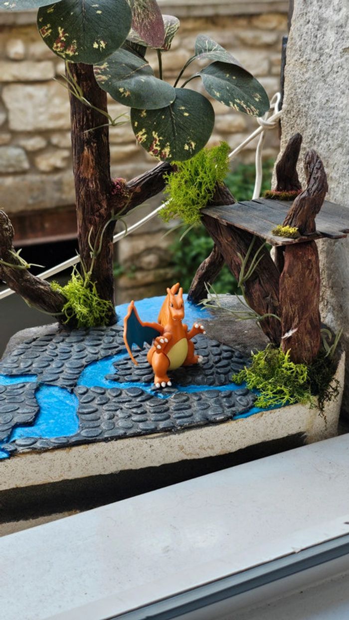 Super figurine Pokemon Nintendo tomy Dracaufeu - photo numéro 3
