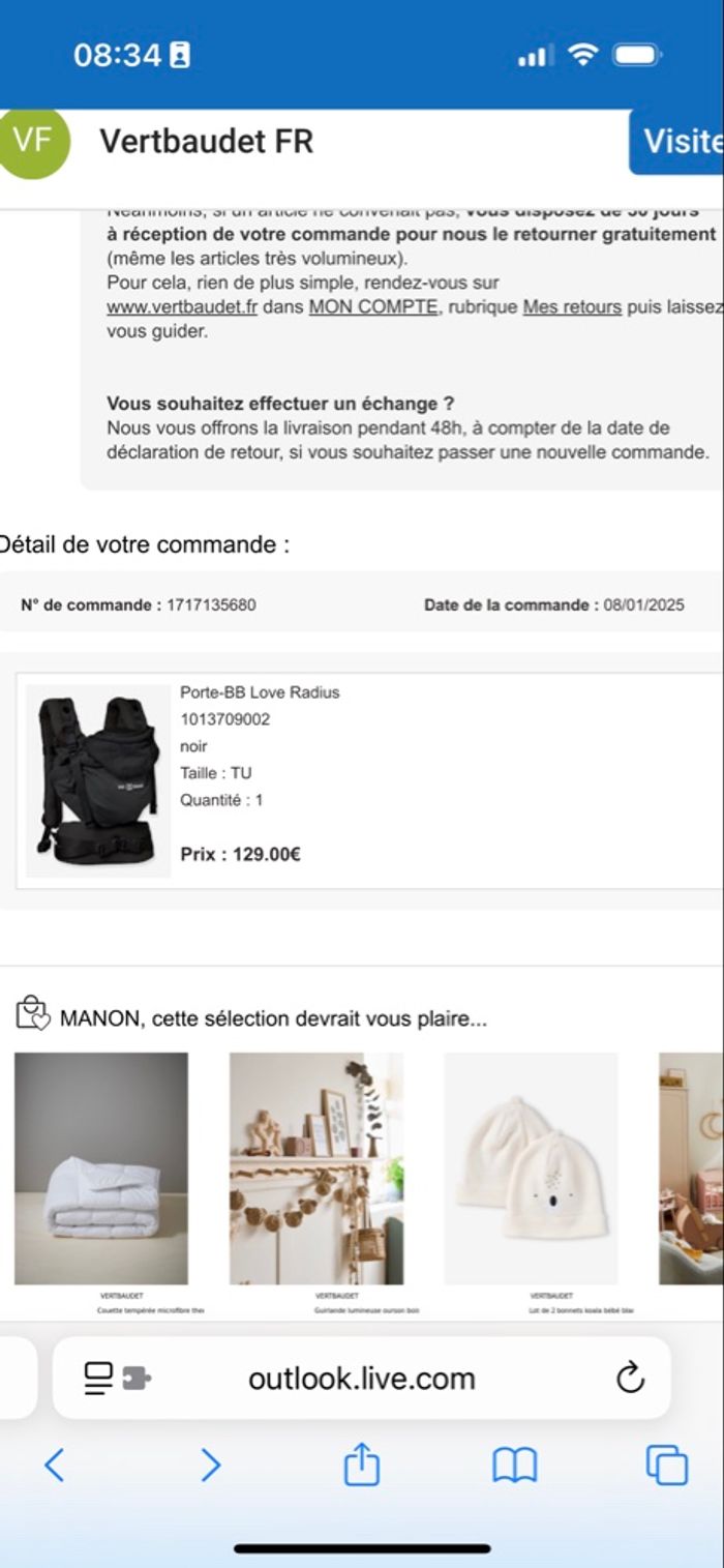 Porte bébé love rhadius - photo numéro 3