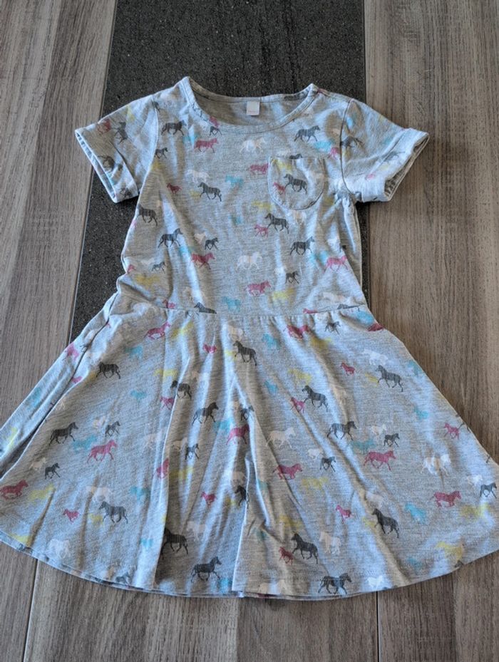 Robe courte robe d'été robe 4/5 ans