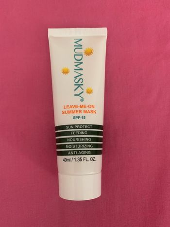 Masque visage Mudmasky