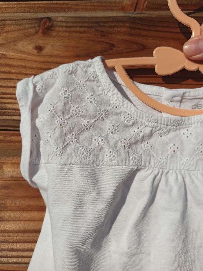 T-shirt bébé fille 3 mois - photo numéro 3
