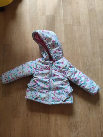 Manteau hiver fille 18 mois