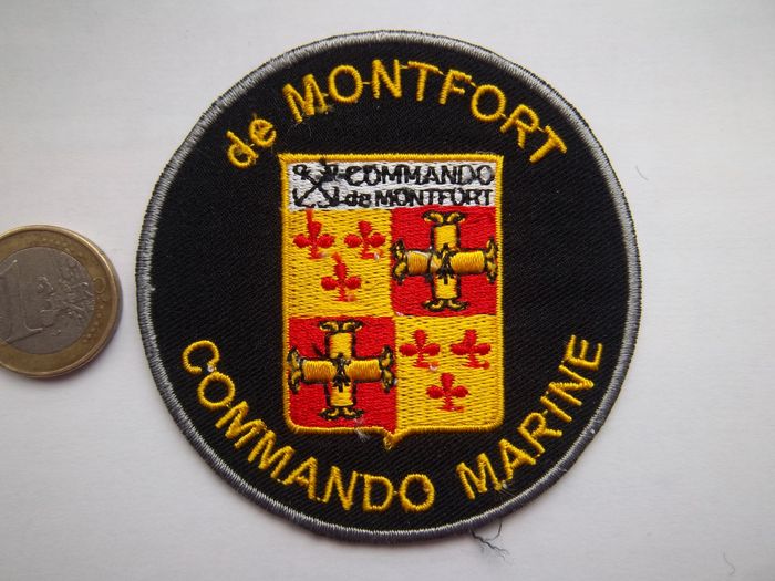 forces spéciales écusson commando marine de Montfort élite garnison Lorient