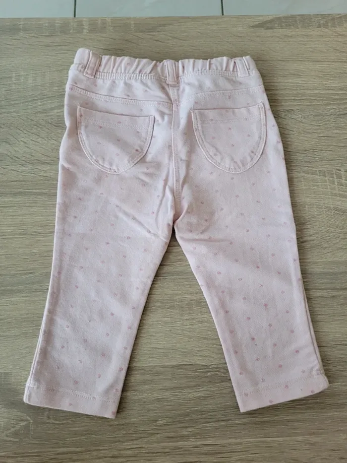 Lot de 3 pantalons fille en 9 mois - photo numéro 10