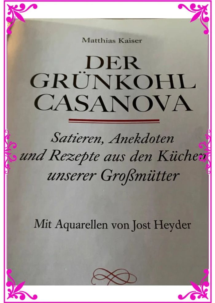 Livre de cuisine Der Grünkohl Casanova - photo numéro 3