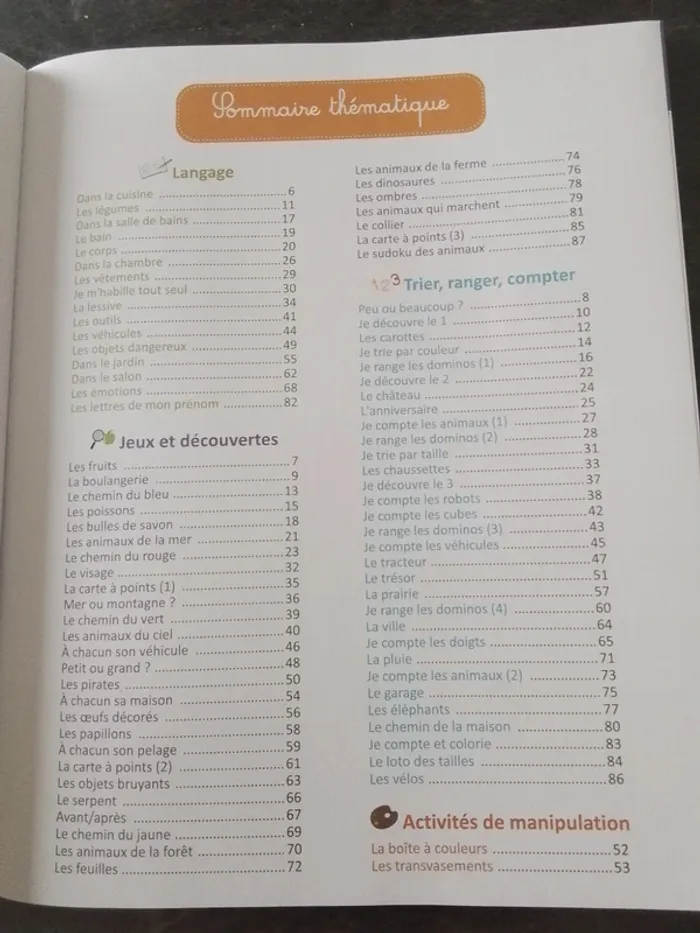 Livre "Ma maternelle avec Montessori" 2/3 ans - photo numéro 4