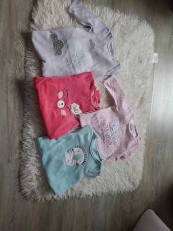 Lot 4 pyjamas manches longues Gemo