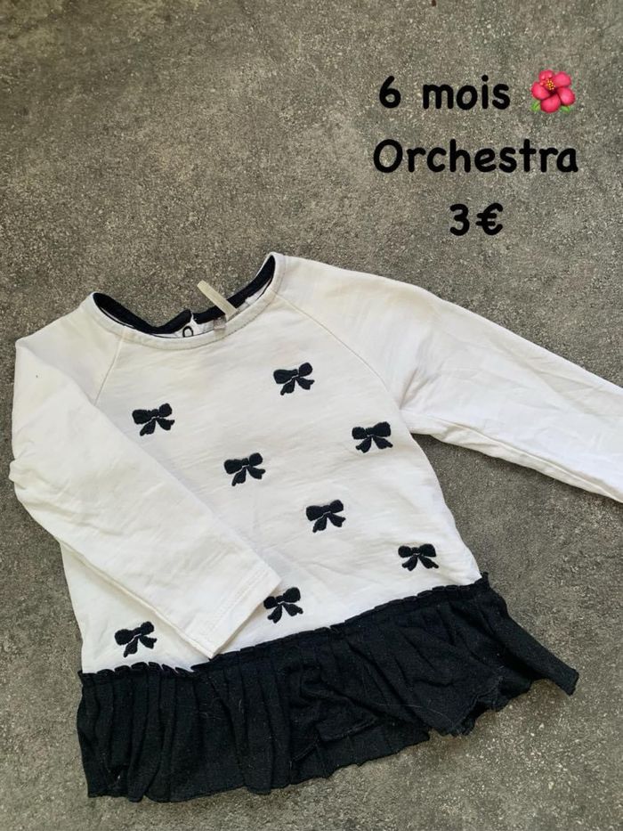 Tunique 🌺 6 mois 🌺 Orchestra