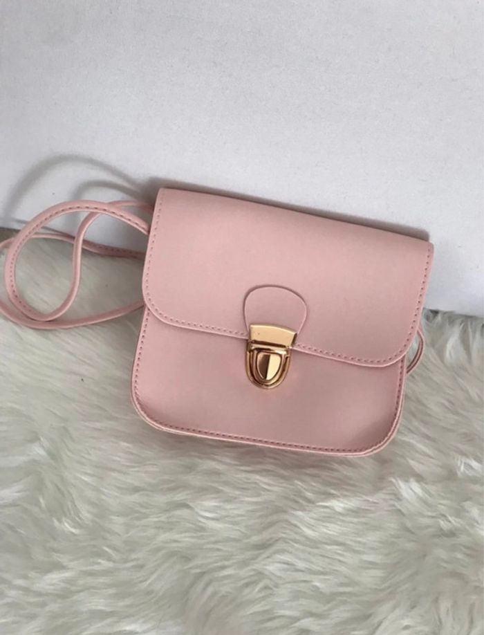 Sac bandoulière rose - photo numéro 10