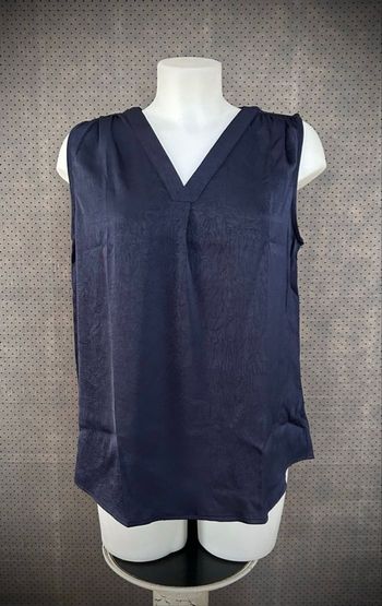 Débardeur bleu marine  L