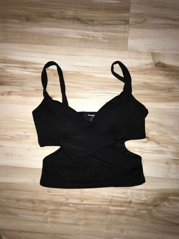 Débardeur noir jennyfer